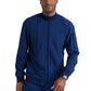 Men's Three-Pocket Zip-Up Amplify Warm-Up Scrub Jacket - BOW883 - Indigo (Navy)