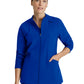 Women's Four-Pocket Zip-Up Venture Warm-Up Scrub Jacket - BOW894 - Cobalt
