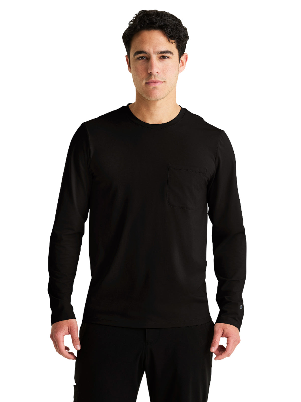 Men's One-Pocket Arise Tee - GRGK323 - Black