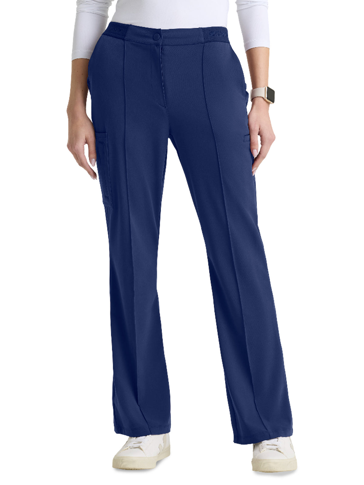 Women's Seven-Pocket Fit & Flare Spring Pant - GRGP740 - Indigo (Navy)