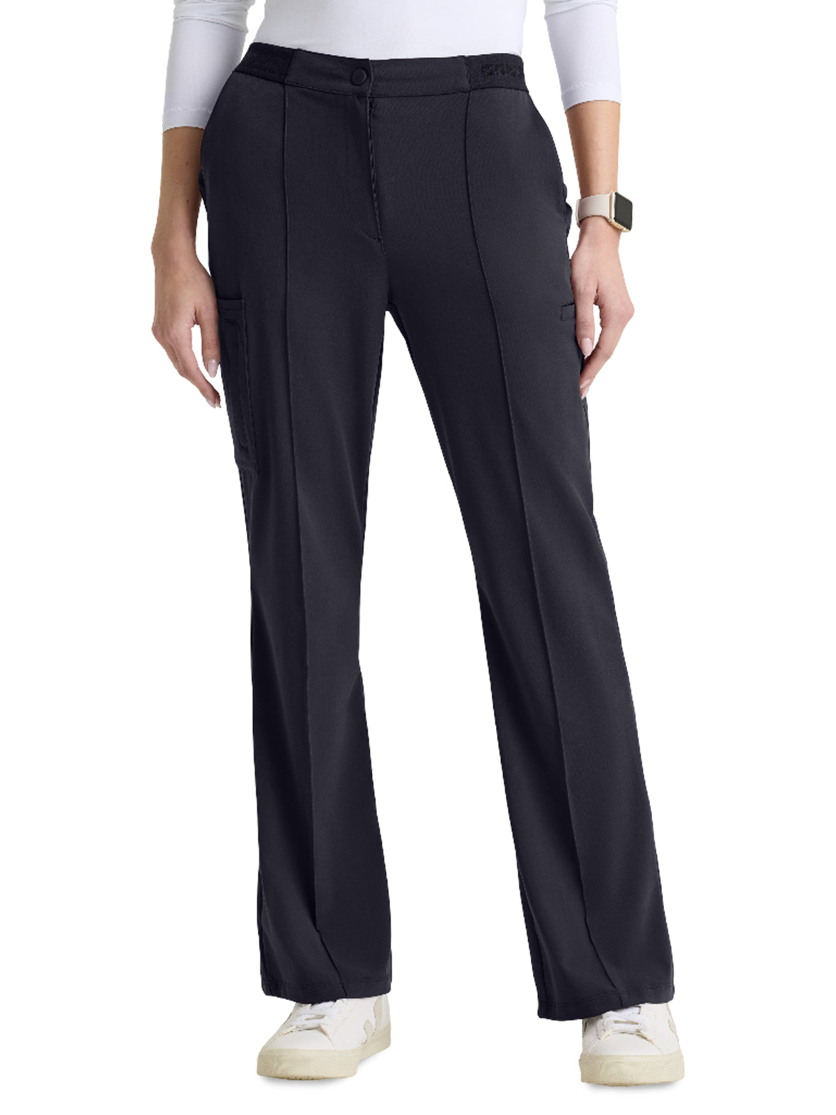 Women's Seven-Pocket Fit & Flare Spring Pant - GRGP740 - Steel