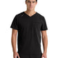 Men's Three-Pocket Phoenix V-Neck Top - GRGT314 - Black