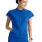 Women's Six-Pocket Aria Full Zip Top - GRGT320 - New Royal