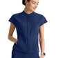 Women's Six-Pocket Aria Full Zip Top - GRGT320 - Indigo (Navy)
