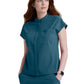 Women's Six-Pocket Aria Full Zip Top - GRGT320 - Bahama