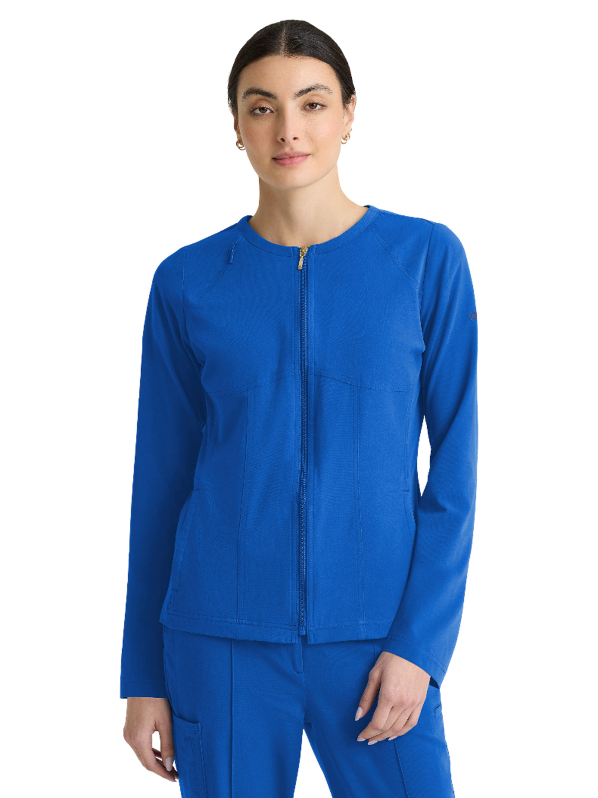 Women's Five-Pocket Spring Warm-Up Jacket - GRGW937 - New Royal
