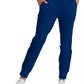 Women's Five-Pocket Mid-Rise Kira Jogger Scrub Pant - GRP534 - Indigo (Navy)