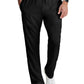 Men's Five-Pocket Zip-Fly Evan Scrub Pant - GRP558 - Black