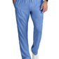 Men's Five-Pocket Zip-Fly Evan Scrub Pant - GRP558 - Ciel Blue