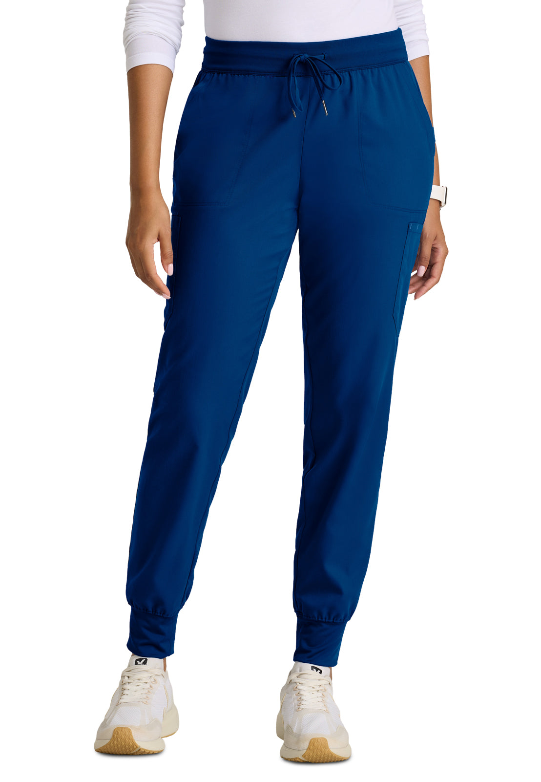 Women's Six-Pocket Finley Jogger Scrub Pant - GRP689 - Indigo (Navy)