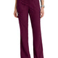 Women's Five Pocket Drawstring Erin Scrub Pant - GRP735 - Wine