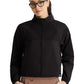Women's Two-Pocket Crystal A-Line Jacket - GRSJ940 - Black