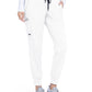 Women's Five-Pocket Eden Jogger Scrub Pant - GRSP537 - White