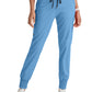 Women's Five-Pocket Eden Jogger Scrub Pant - GRSP537 - Ciel Blue