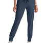 Women's Five-Pocket Eden Jogger Scrub Pant - GRSP537 - Steel