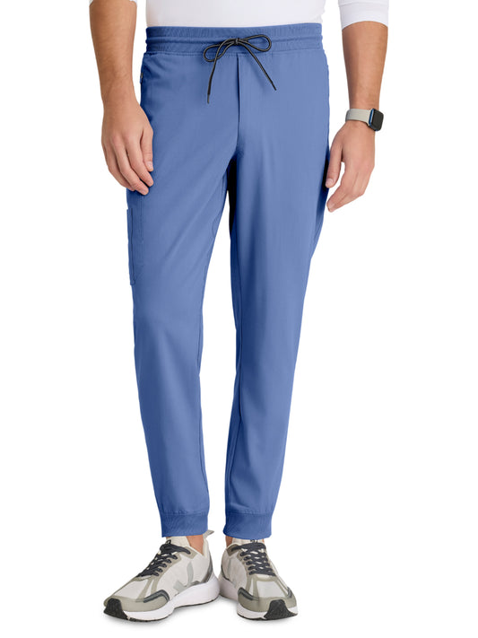 Men's Five-Pocket Murphy Jogger Scrub Pant - GRSP550 - Ciel Blue