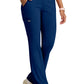 Women's Five-Pocket V-Front Swift Scrub Pant - GRSP684 - Indigo (Navy)