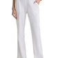 Women's Seven Pocket Drawstring Kristi Scrub Pant - GRSP722 - White