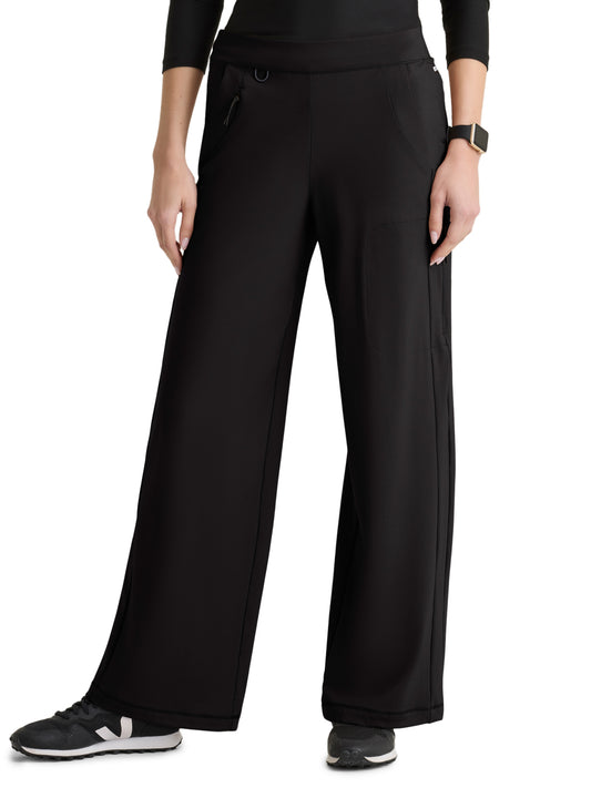 Women's Six-Pocket Crystal Pant - GRSP746 - Black