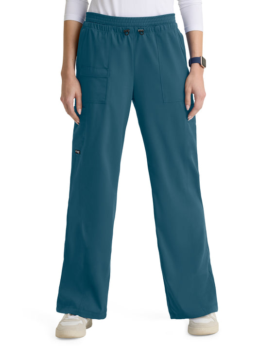 Women's Seven-Pocket Jersey Knit Trim Nina Pant - GRSP747 - Bahama