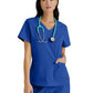 Women's Four-Pocket V-Neck Emma Scrub Top - GRST011 - Galaxy