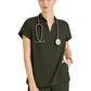 Women's Two-Pocket Avery Scrub Top - GRST230 - Olive