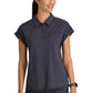 Women's One-Pocket Snap Placket Renew Scrub Top - GRST254 - Steel