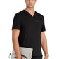 Men's Two-Pocket V-Neck Clarity Scrub Top - GRST275 - Black