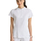 Women's Two Pocket Y-Neck Kristi Scrub Top - GRST292 - White