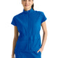 Women's Two-Pocket Nina Mock Neck Top - GRST324 - New Royal