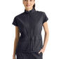 Women's Two-Pocket Nina Mock Neck Top - GRST324 - Steel