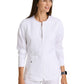 Women's Three-Pocket Millie Warm-Up Jacket - GRSW017 - White