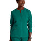 Women's Three-Pocket Millie Warm-Up Jacket - GRSW017 - Hunter Green