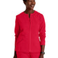 Women's Three-Pocket Millie Warm-Up Jacket - GRSW017 - Scarlet Red