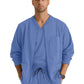 Men's Five-Pocket React Warm-Up Scrub Jacket - GRSW871 - Ciel Blue