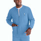 Men's Five-Pocket React Warm-Up Scrub Jacket - GRSW871 - Ciel Blue