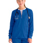 Women's Five-Pocket Gianna Warm-Up Scrub Jacket - GRSW873 - New Royal
