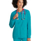 Women's Five-Pocket Gianna Warm-Up Scrub Jacket - GRSW873 - Teal