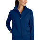 Women's Four-Pocket Ease Warm-Up Scrub Jacket - GRSW923 - Indigo (Navy)