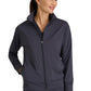 Women's Four-Pocket Ease Warm-Up Scrub Jacket - GRSW923 - Steel
