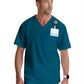 Men's Two-Pocket V-Neck Evan Scrub Top - GRT091 - Bahama