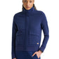 Women's Three-Pocket Waffle Knit Regina Jacket - GSSJ943 - Indigo
