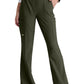 Women's Six Pocket Drawstring Sky Scrub Pant - GSSP729 - Fern