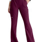 Women's Six Pocket Drawstring Sky Scrub Pant - GSSP729 - Wine