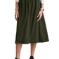 Women's Three-Pocket A-Line Terran Skirt - GSSS745 - Fern