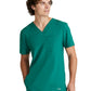 Men's One-Pocket V-Neck Journey Scrub Top - GSST179 - Hunter Green