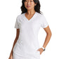Women's Two-Pocket V-Neck Rhythm Scrub Top - GSST180 - White