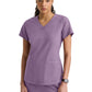 Women's Two-Pocket V-Neck Rhythm Scrub Top - GSST180 - Amethyst Mist