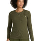 Women's One-Pocket Wanderlust Waffle Knit Top - GSST257 - Fern