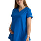 Women's Two-Pocket Promise Maternity Scrub Top - GSST262 - New Royal